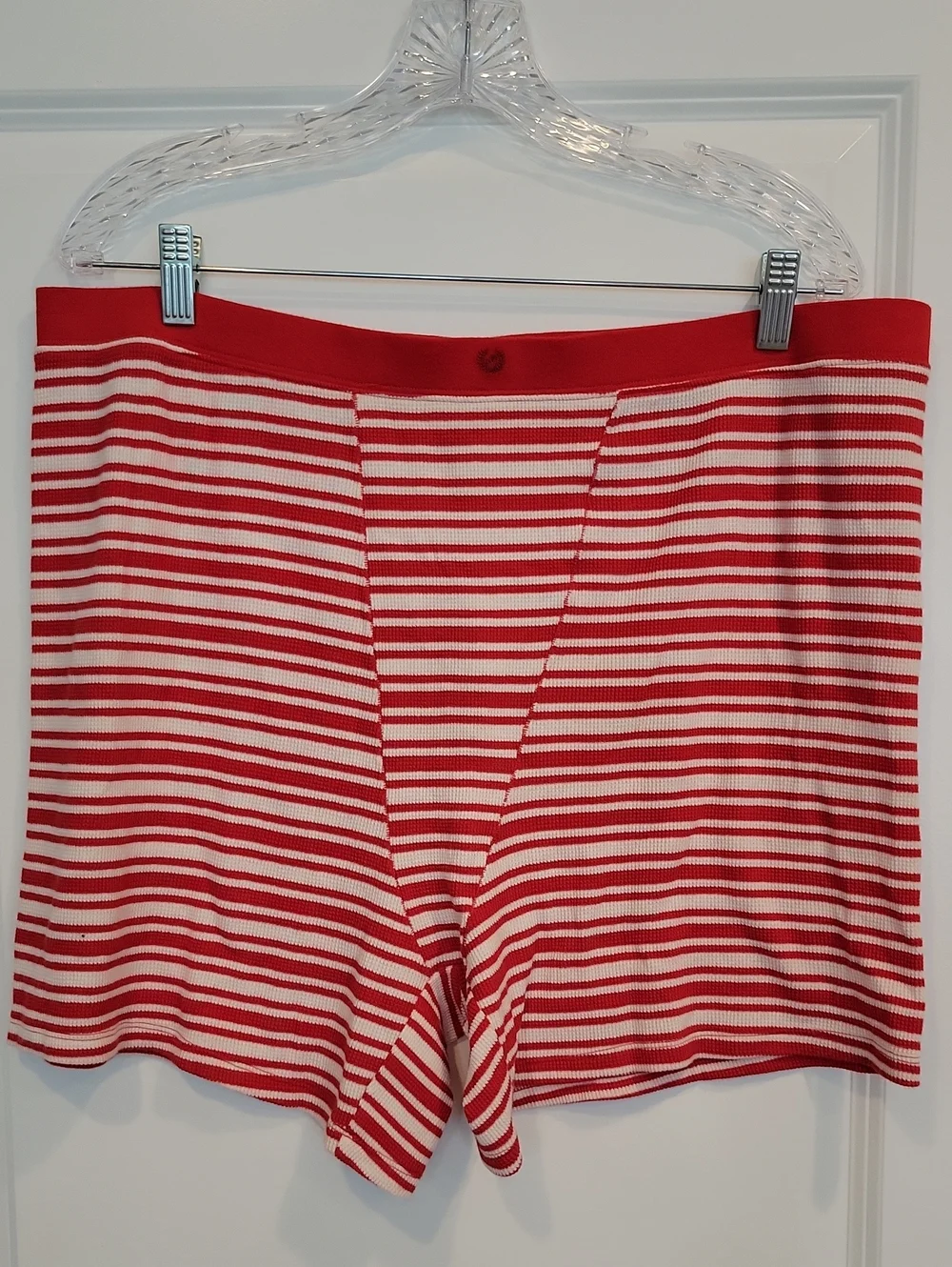 PINK Victoria's Secret 2 Piece Thermal Pajama Set Shorts/Top XXL NWT